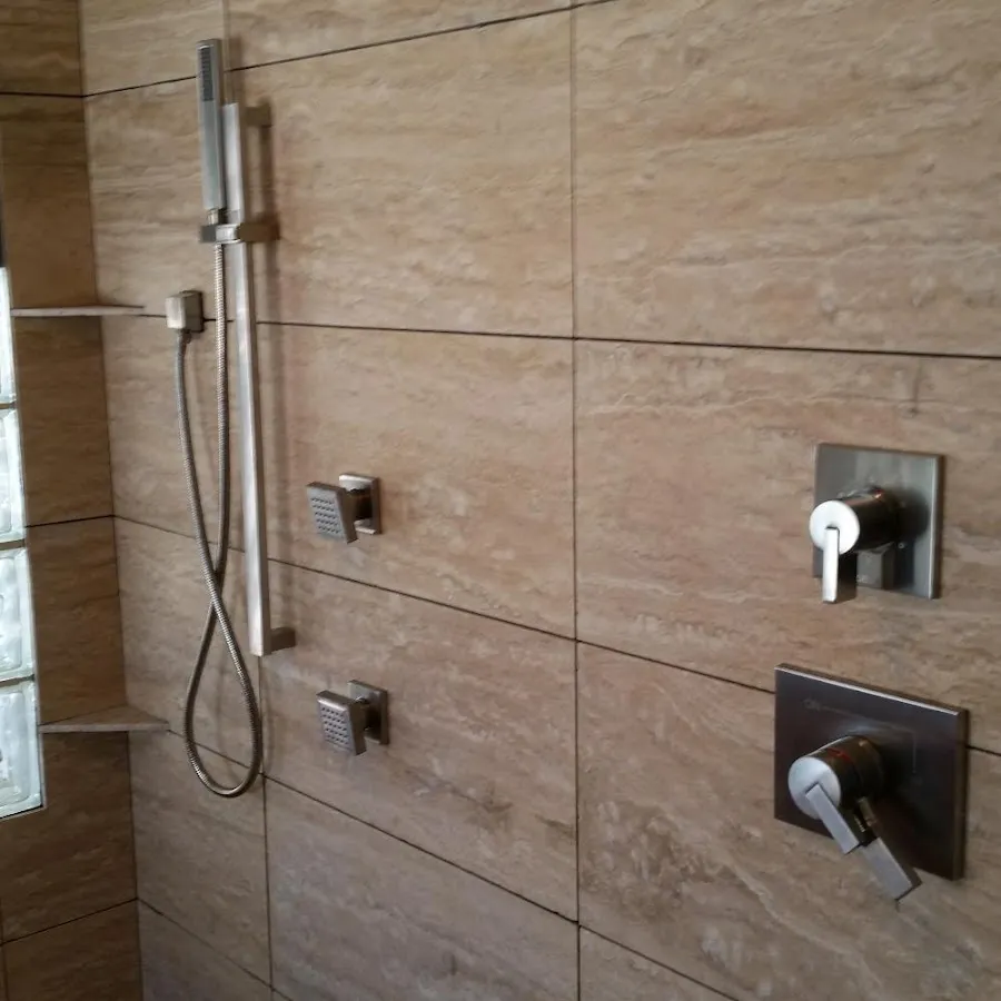 Shower fixture installation for Water Heater Replacement in Brushy Creek
